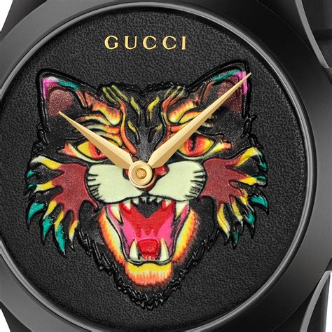 Gucci g timeless cat watch